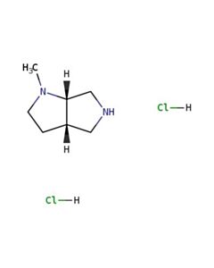 Astatech (3AS,6AS)-1-METHYL-HEXAHYDROPYRROLO[3,4-B]PYRROLE 2HCL; 1G; Purity 97%; MDL-MFCD11656765